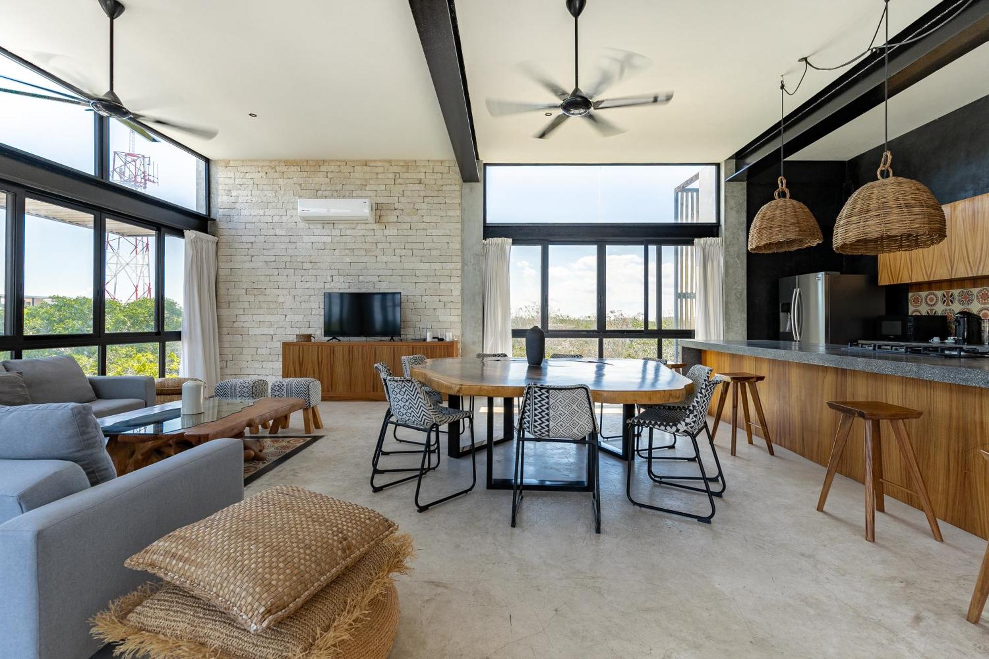 Apartamento Lumina At Mudra Tulum Habitación foto